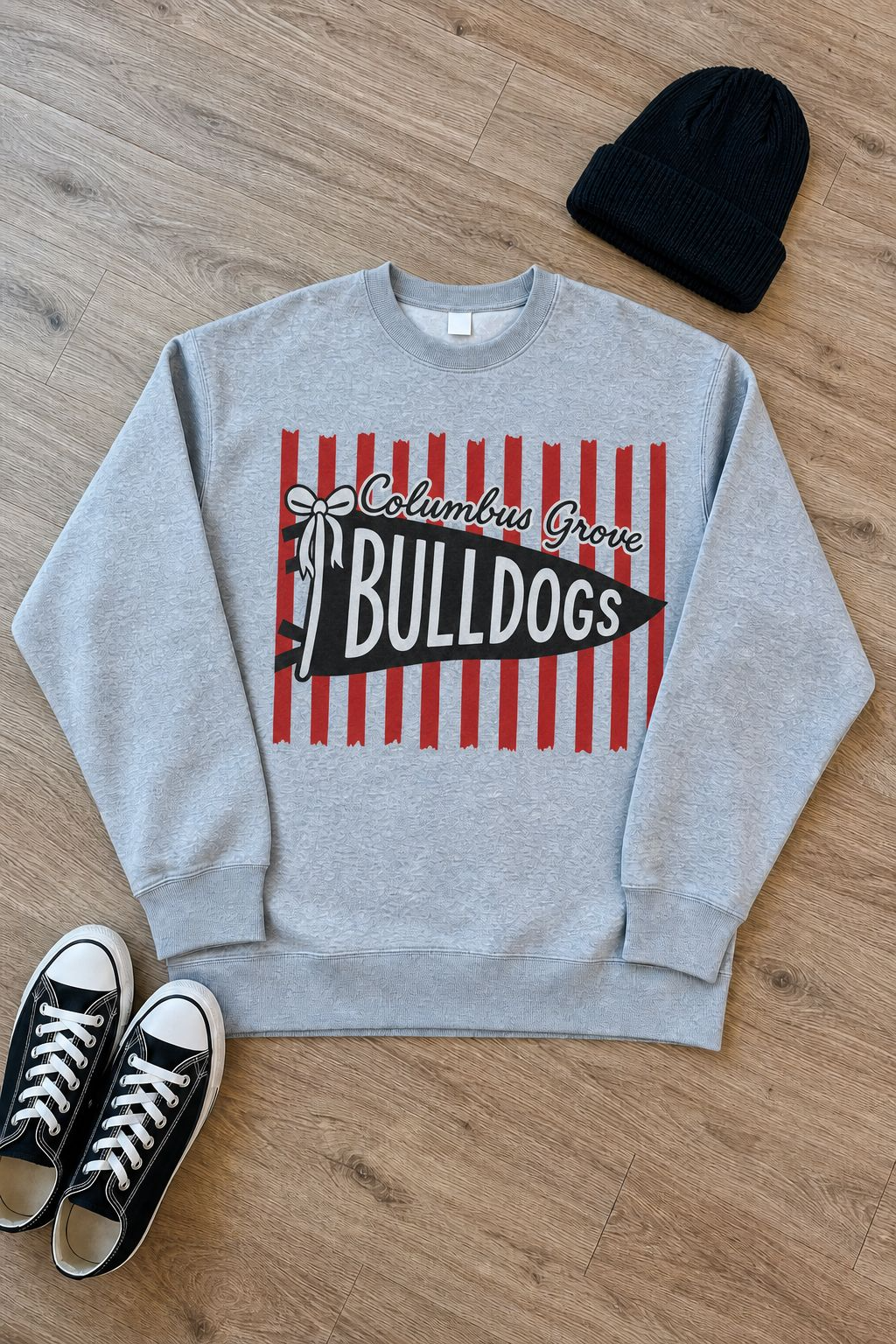 Columbus Grove Bulldogs Pennant Sweatshirt