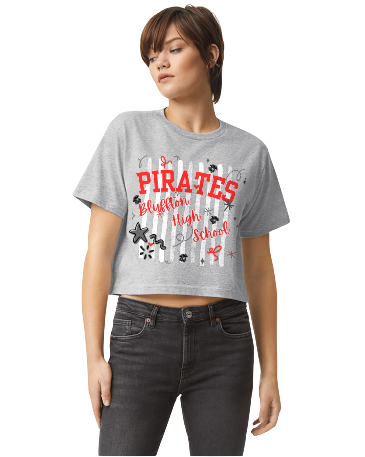 BHS Striped Boxy-T