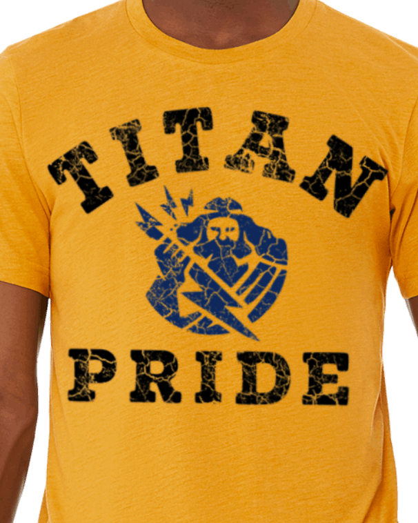 Titan Pride Vintage T-shirt