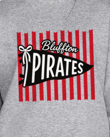 Pirate Striped Pennant Sweatshirt