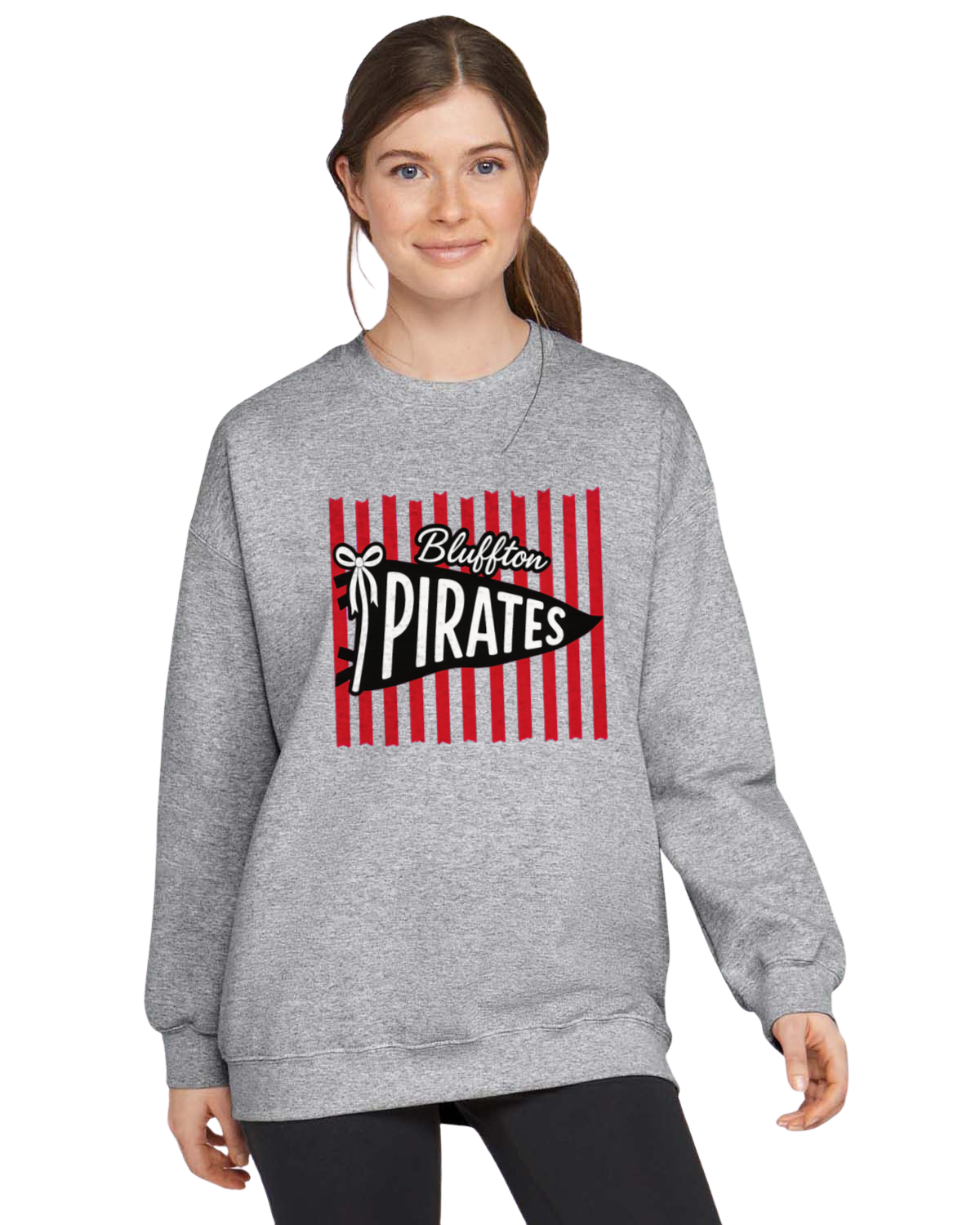Pirate Striped Pennant Sweatshirt