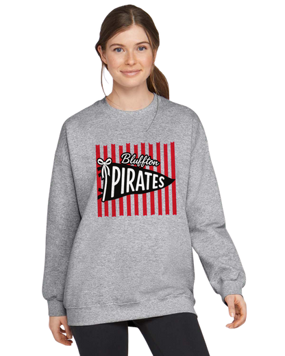 Pirate Striped Pennant Sweatshirt