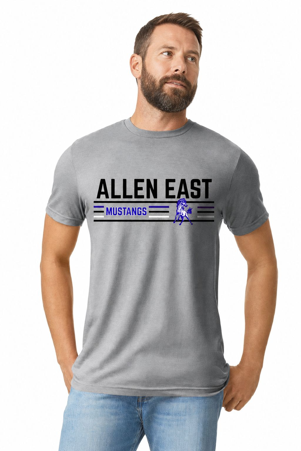 Men's Allen East Mustangs Spirit Wear