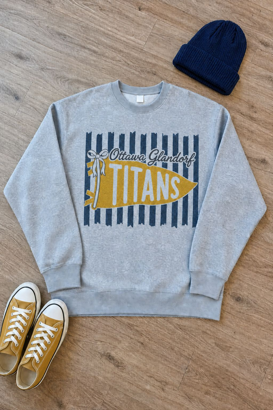 OG Titans Striped Pennant Sweatshirt