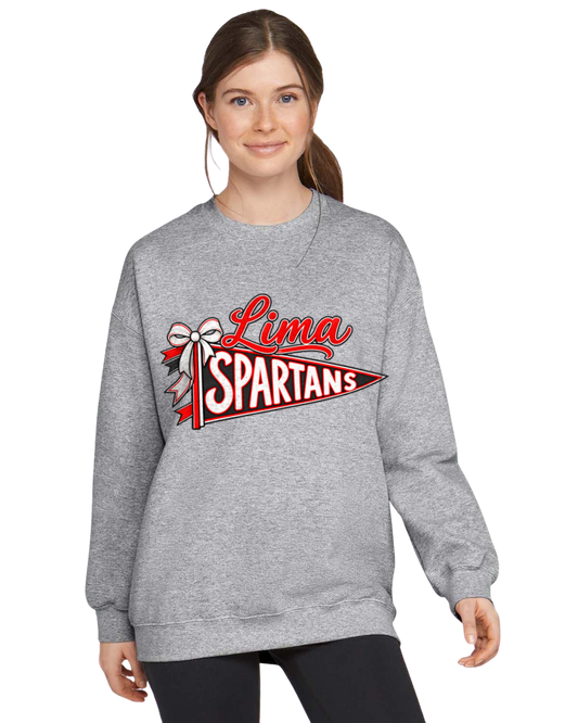 Lima Spartans Pennant Sweatshirt