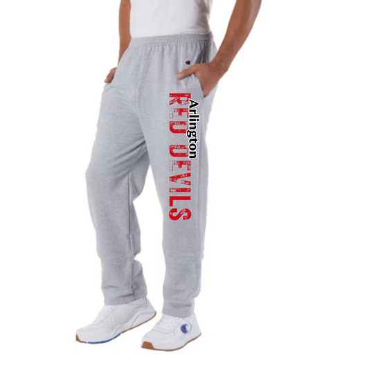 Comfy Open Bottom Champion Sweatpants for Arlington
