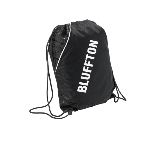Bluffton Black Drawstring Bag
