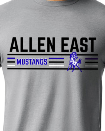 Men's Allen East Mustangs Spirit Wear
