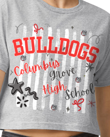 Striped Bulldogs Boxy T