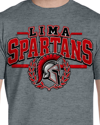 Bold Lima Spartans T-shirt