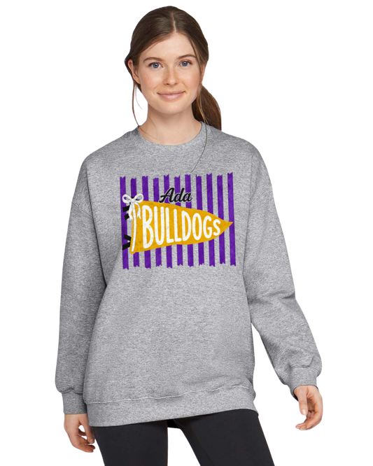 Ada Bulldogs Pennant Sweatshirt