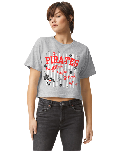 BHS Striped Boxy-T