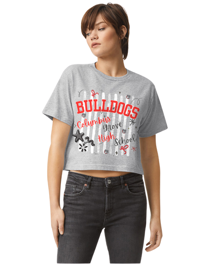 Striped Bulldogs Boxy T